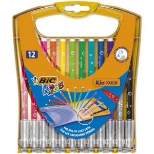 Pisaki Bic Kid Couleur Rainbow, 12 kolorów